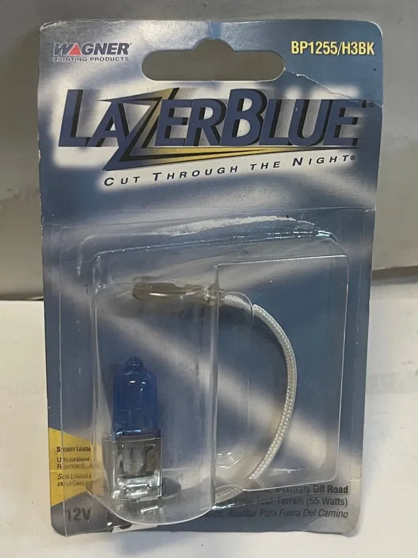 Halogenlampa H3 12V 55W , Wagner Lazerblue BP1255/H3BK Fynd