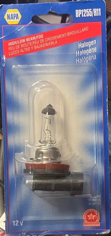 Halogenlampa H11 12V 55W NAPA BP1255/H11 Nyhet