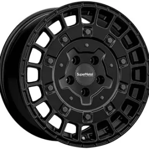 SUPERMETAL RIG DULL BLACK 7,5X17 risnedsättning