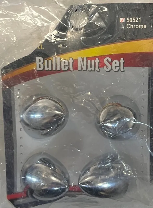 Utförsäljning Bullet Nummerskyltsbultar 4-stycken