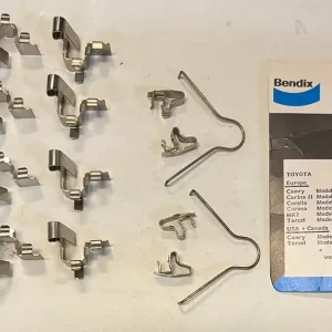 Kundfavorit Tillbehörssats skivbromsbelägg Toyota 1982-1984 Bendix B339610