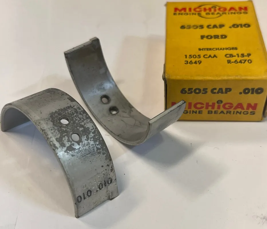 Populär Vevlager 239-255cui Ford Mercury 1948-1953 Michigan Engine Bearings 6505CAP.010