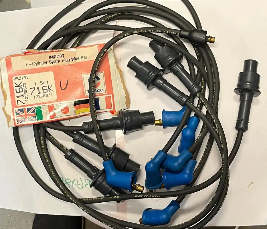 Kundfavorit Tändkabelsats 7mm 6-cyl Mopar Volvo Ford 1975-93, Delco 716K , 12350872