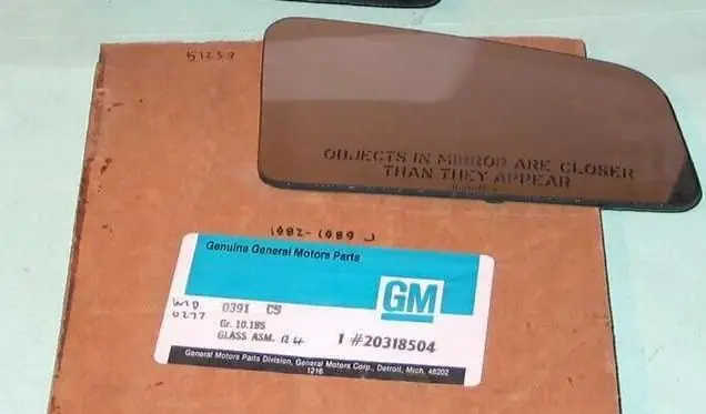 BACKSPEGELGLAS GM 1982-89, GM GR.10.185 20318504 Rabatt
