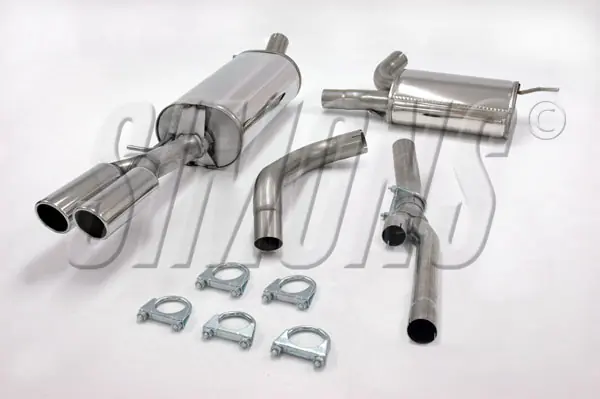 Avgassystem Audi A4 6-cyl 94- 2*80 Utförsäljning