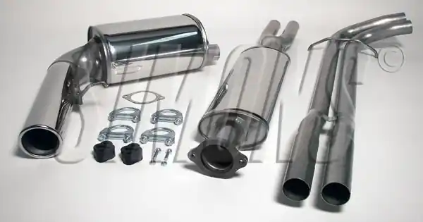 Begränsat antal Avgassystem V70 Turbo AWD 1*100