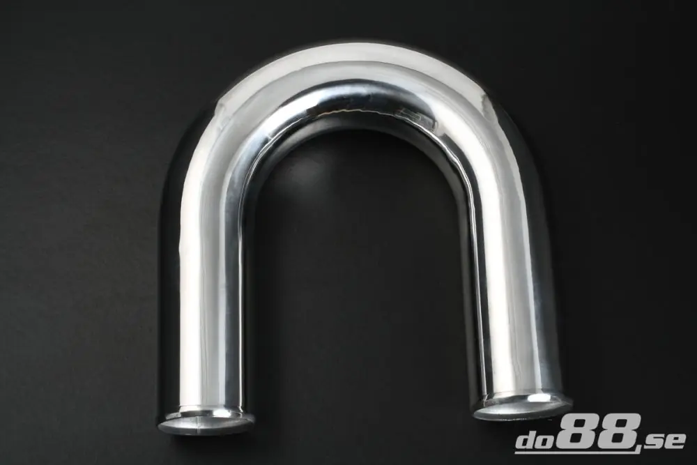 Billig Aluminiumrör 180 grader 3,125tum (80mm)