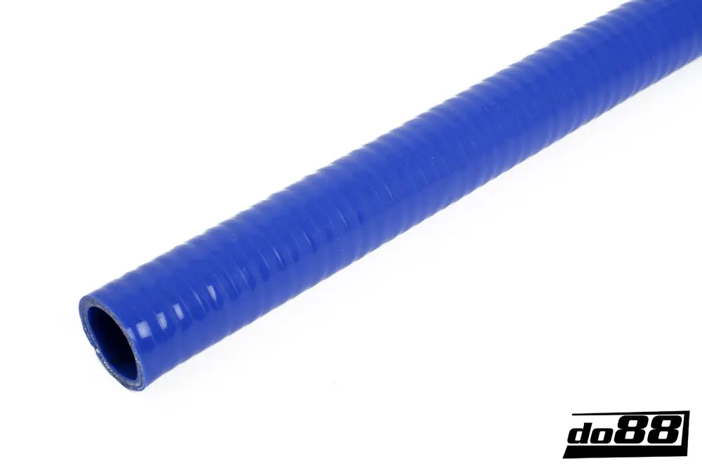 Silikonslang Blå Flexibel slät 1,75tum (45mm) Beställ nu