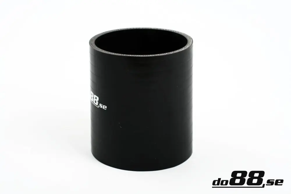 Silikonslang Svart Koppling 3,5tum (89mm) Outlet