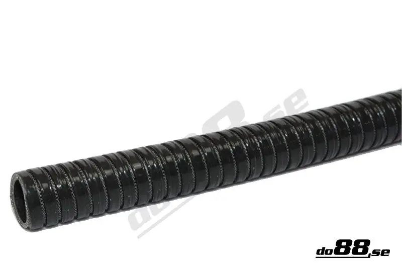 Handla nu Silikonslang Svart Flexibel 1,18tum (30mm)