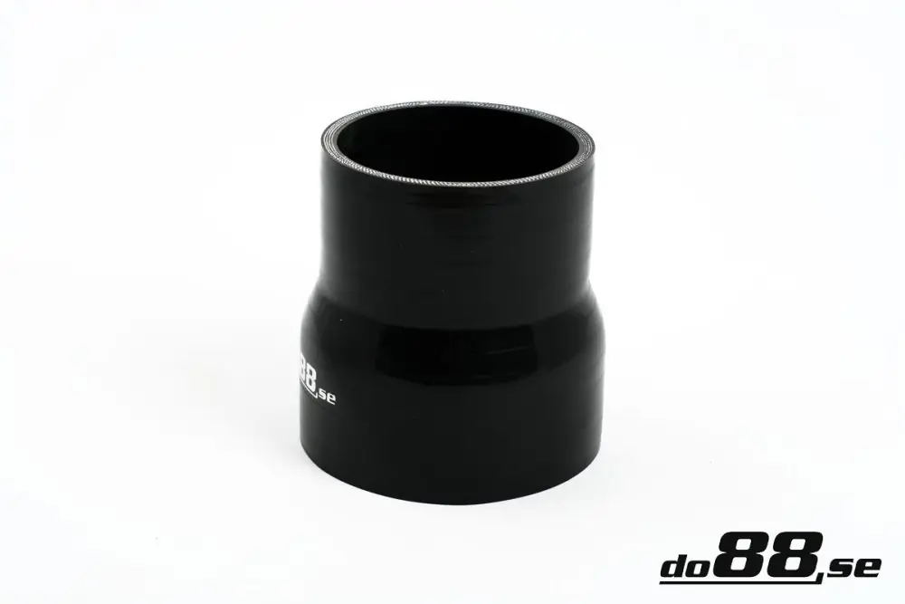 Silikonslang Svart 2,875 - 3tum (73-76mm) Säker betalning