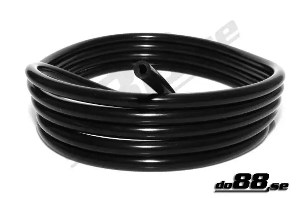 Vakuumslang Svart 6,3mm Expressleverans