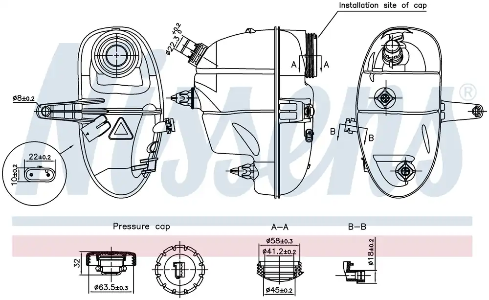Fynd Expansionstank inkl lock o givare, MB